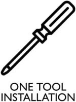 Design House 581116 Karsen Modern Privac... - Image 10