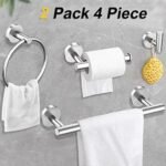 Cilee 10 Piece Brushed Nickel Bathroom A... - Image 3