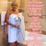 – All-in-One Towel & Tie Closure Towel Wrap for Wo... - Image 6