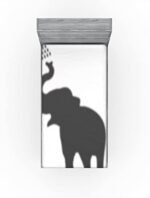 Ambesonne Animal Fitted Sheet Set, Takin... - Image 3