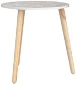 Hanobe Small Round Side Table: Boho End ... - Image 6