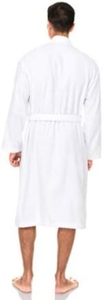 TowelSelections Mens Robe, Cotton Kimono Terry Clo... - Image 3