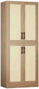 JASIWAY Storage Cabinet, Tall Kitchen Pa... - Image 2