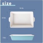GDCZ Ceramic Casserole Dish with Pan Lid... - Image 7