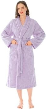 PAVILIA Premium Womens Plush Soft Robe Fluffy, War... - Image 7