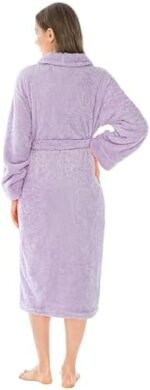 PAVILIA Premium Womens Plush Soft Robe Fluffy, War... - Image 3