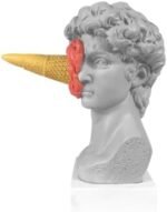 6.3 Inch Ice Cream David Head Resin Scul... - Image 2