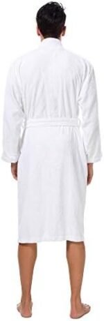 SIORO Mens Robe Terry Cloth Kimono Bathrobe Cotton... - Image 3