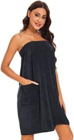 Shower Wrap Robe for Women Bath Body Towel Wrap Sp... - Image 3