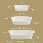 Sweejar Porcelain Bakeware Set for Cooki... - Image 7