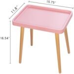 Pink Side Table, Small End Table Accent ... - Image 4
