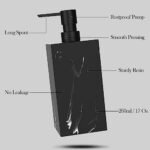 4PCS Bathroom Accessory Set, Black Marbl... - Image 6