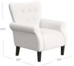 HomePop Home Decor | Upholstered Rolled ... - Image 4