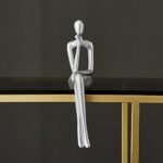 XINXAUN Silver Decor Thinker Statue Orna... - Image 7