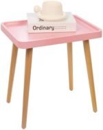 Pink Side Table, Small End Table Accent ... - Image 2