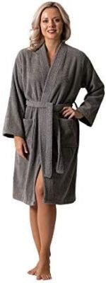 Luxurious Turkish Terry Kimono Collar Super-Soft T... - Image 4