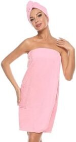 Orrpally Women Bath Wrap Towel Spa Wraps Robe Terr... - Image 2