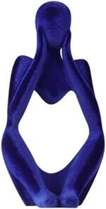 Living Room Decor, Flocked Thinker Statu... - Image 2