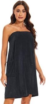 Shower Wrap Robe for Women Bath Body Towel Wrap Sp... - Image 2