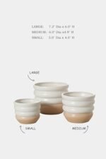 Ceramic Pots for Plants, 5/6/7 inch Stac... - Image 6