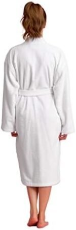 Soft Touch Linen Women's Robe Terry Cloth Kimono B... - Image 5