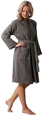 Luxurious Turkish Terry Kimono Collar Super-Soft T... - Image 3