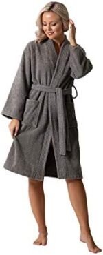 Luxurious Turkish Terry Kimono Collar Super-Soft T... - Image 6