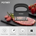 Meat Tenderizer, POTWIY 48 Blade Sharp S... - Image 3