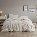 GIORCIS 100% Linen Duvet Cover Queen, St... - Image 2