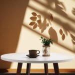 Burbell 31.5 Inch Round Dining Table wit... - Image 3