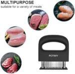 Meat Tenderizer, POTWIY 48 Blade Sharp S... - Image 6