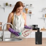 4PCS Bathroom Accessory Set, Black Marbl... - Image 7