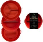 AIDEN - 3 pack Air Fryer Silicone Liners with Food... - Image 2