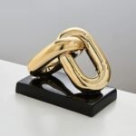 Gold Home Decor Ceramic Chai Decor, Coff... - Image 2