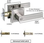 TMC Privacy Bathroom Lever Lock Set for ... - Image 3