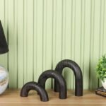 ANONYO 3 Pcs Wooden Arches Decorative Ob... - Image 3