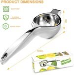 Premium Lemon Squeezer, TEZZ Large Heavy... - Image 7