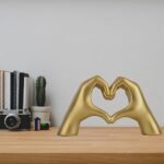 Heart Hands Gold Decor,Love Hand Statue ... - Image 8