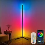 Corner Floor Lamp,65” Color Changing LED... - Image 2