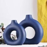 Blue Ceramics Vase for Home Decor -Blue ... - Image 8