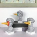 6.3 Inch Ice Cream David Head Resin Scul... - Image 6