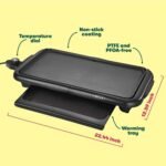 BELLA Electric Griddle with Warming Tray - Smokele... - Image 5