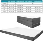 Gimart Folding Mattress, 4 inch Memory F... - Image 3