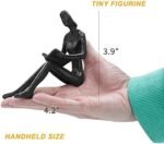 Iron Reading Figurine - Modern Decorativ... - Image 6