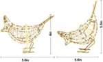 Set of 2 Handmade Bird Statue Home Decor... - Image 9