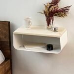 Floating Nightstand with Spruce Top | Mo... - Image 8