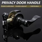 LEIFIDE Wave Handles Levers Privacy Door... - Image 3