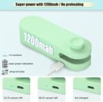 Rechargeable Mini Bag Sealer, 2 in 1 Hea... - Image 3