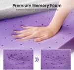 SINWEEK 3 Inch Gel Memory Foam Mattress ... - Image 6