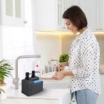 Hand and Dish Soap Dispenser Set for Kitchen,Dual ... - Image 4